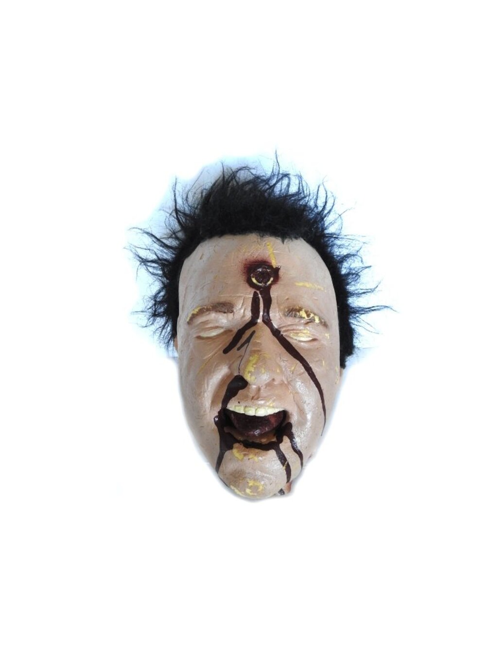 1989 Gags Games Halloween Foam Prop Decor Men's Severed Head Redford MI